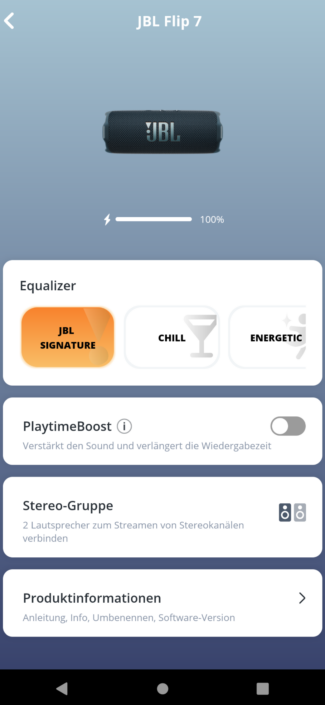 JBL Flip 7 – Screenshot 2