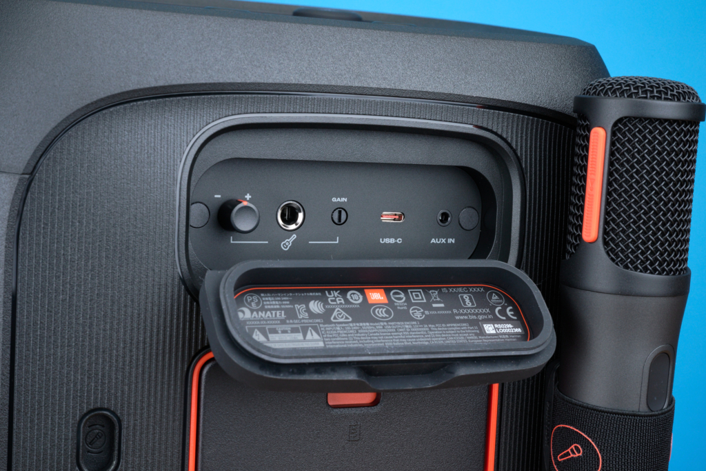 JBL Partybox Encore 2 im Test – Anschluesse