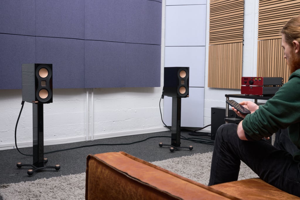 Monitor Audio Studio 89 Testsituation mit SPL-Kombi