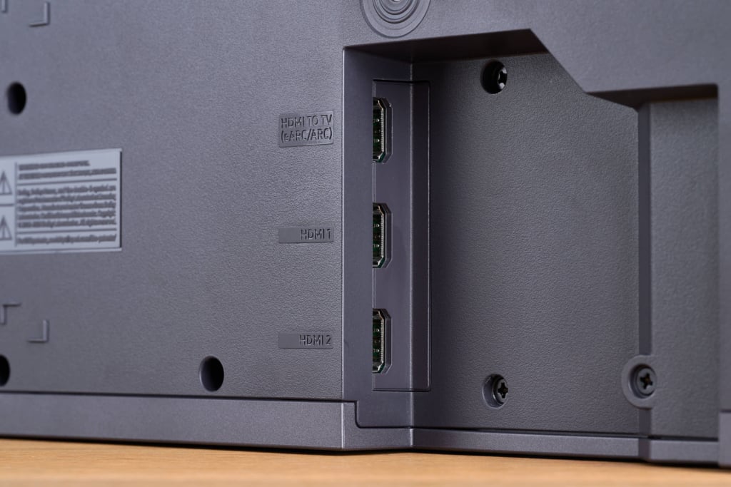HDMI-Anschlüsse Unterseite