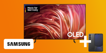 Samsung S85D Angebot plus S24FE Gratis-Beigabe