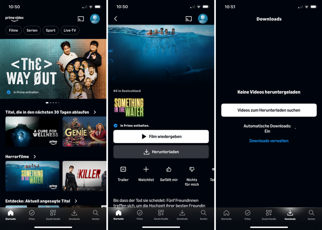 Amazon Prime Video Screenshots