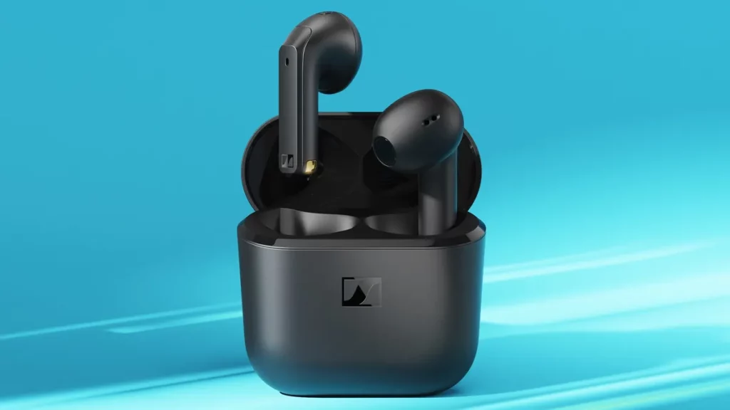 Die Sennheiser Accentum Open nutzen ein offenes Design - erinnern aber optisch an AirPods.