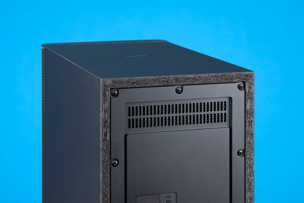 Rückseite Subwoofer