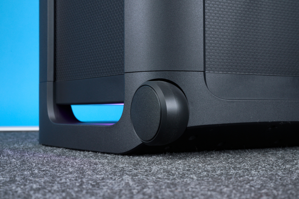 Sony Ult Tower 9 im Test – Rollen