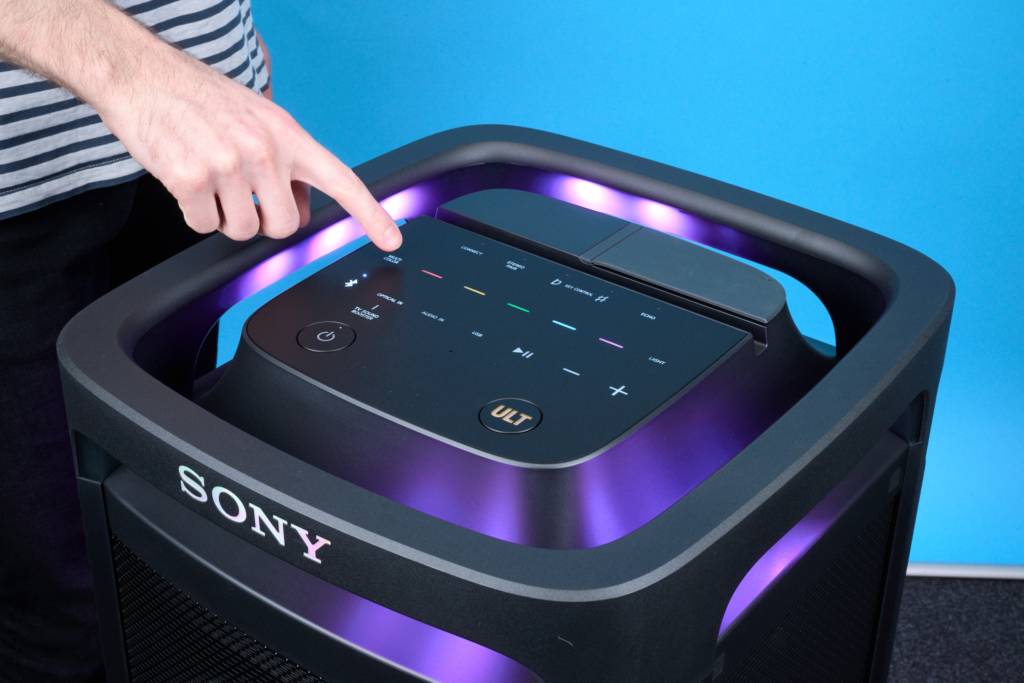 Sony Ult Tower 9 im Test – Bedienung