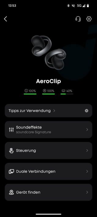 SOundcore Screenshot