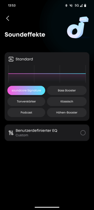 SOundcore Screenshot