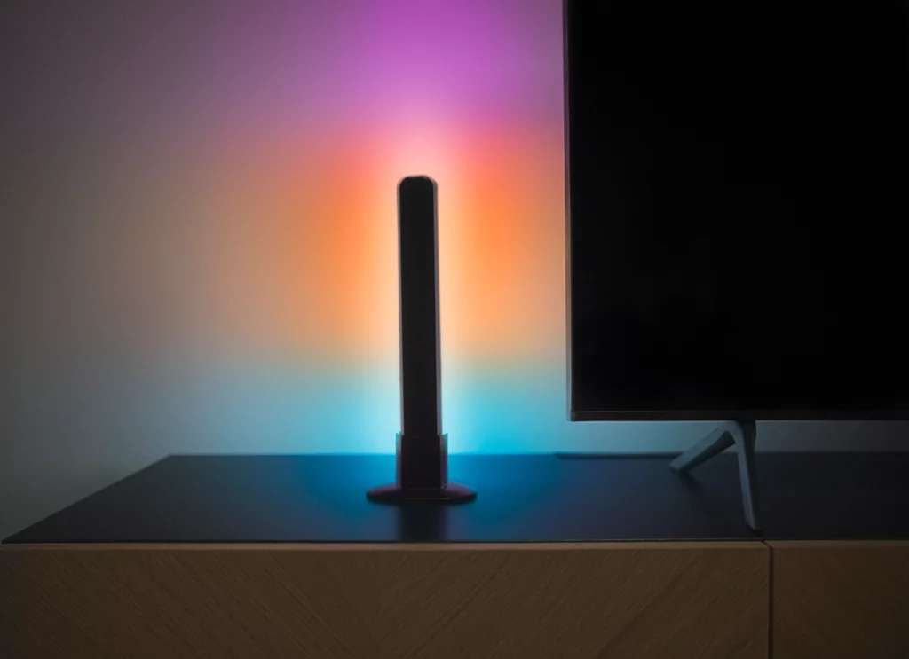 Die WiZ Gradient Light Bar ist ein optionales Zubehör für die HDMI-Sync-Box.