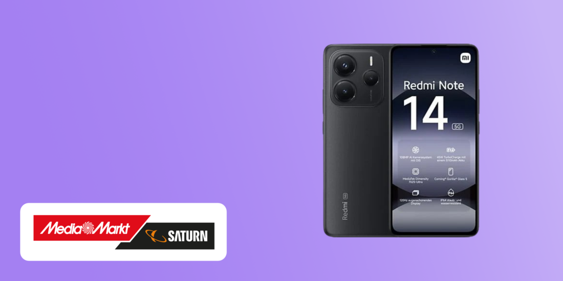 Xiaomi Redmi Note 14 5G: Günstiges Smartphone jetzt nochmal stark reduziert!