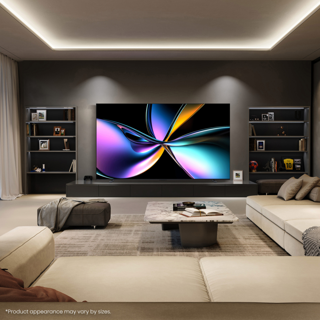 Hisense U7Q Wohnzimmer