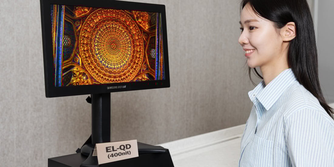 Samsung Display zeigt inzwischen "echte" Quantum Dot Displays - eine Revolution.