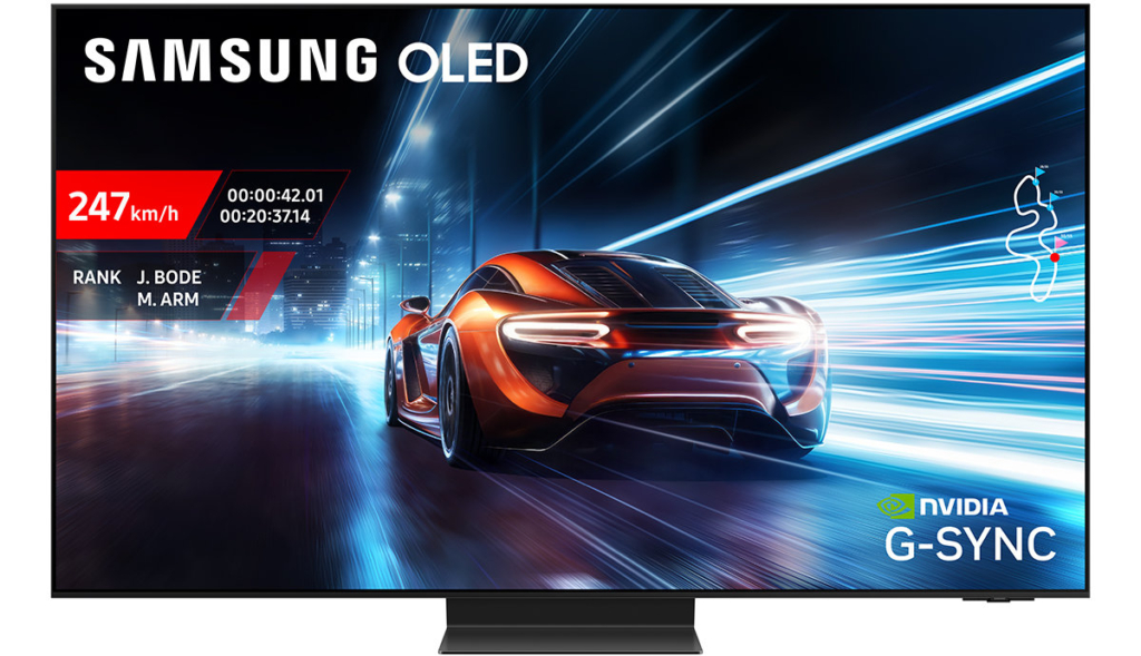 Samsung rüstet seine aktuellen OLED-TVs für Nvidia G-Sync nach.