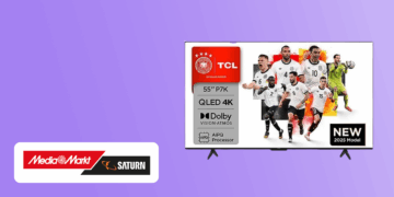 QLED TV für unter 399 Euro: 55 Zoll-TV von TCL doppelt reduziert!