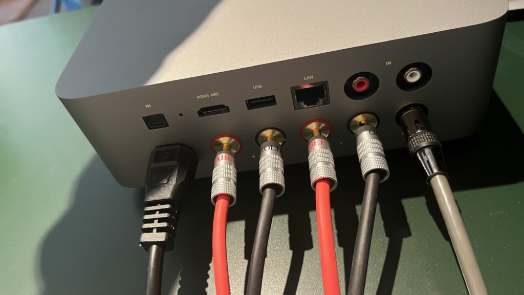 Wiim Amp Ultra Anschlüsse