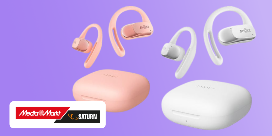 Shokz OpenFit Air: Sportliche Hörer für nur 80 Euro bei Saturn