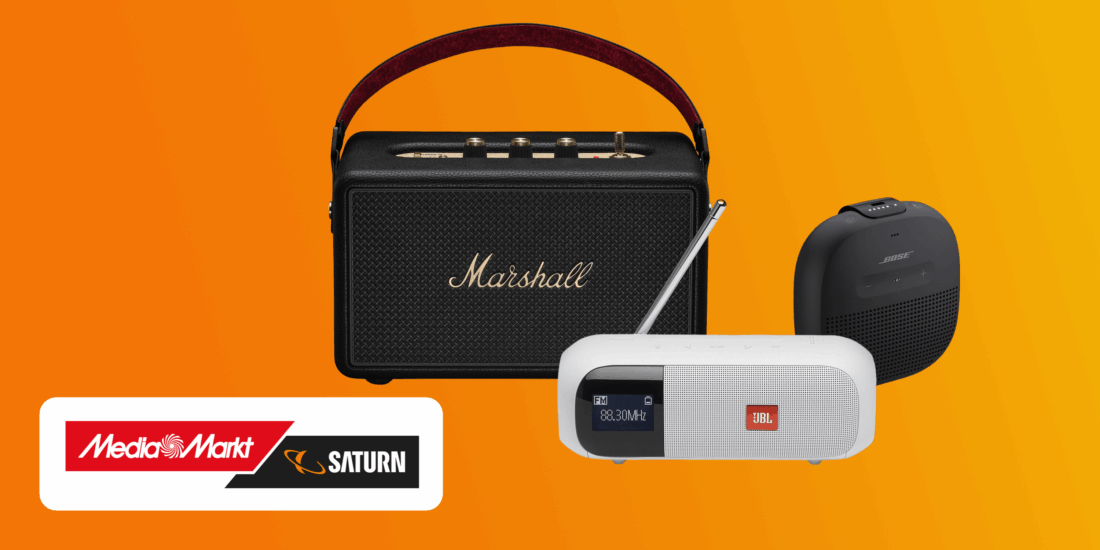 HIFI.DE Deals | MediaMarkt MwSt.-geschenkt Bluetooth-Lautsprecher Top Deals