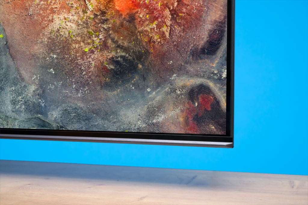 Hisense U7Q Pro Detailansicht Ecke