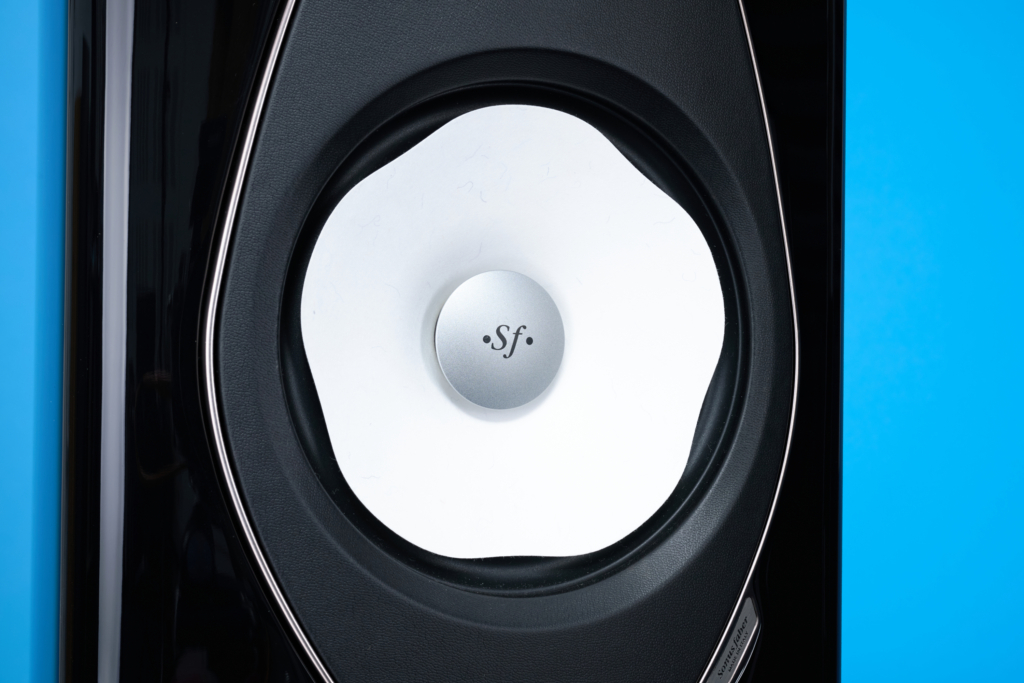 Sonus Faber Sonetto V G2 Detail Mitteltöner schräg