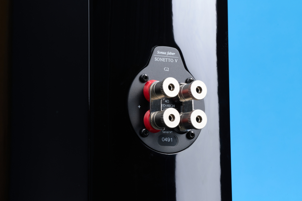 Sonus Faber Sonetto V G2 Polklemmen Detail