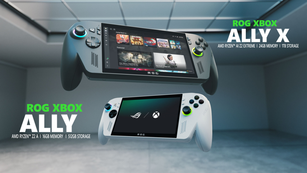 Microsoft sammelt bereits Handheld-Erfahrung mit dem Asus ROG Xbox Ally X.