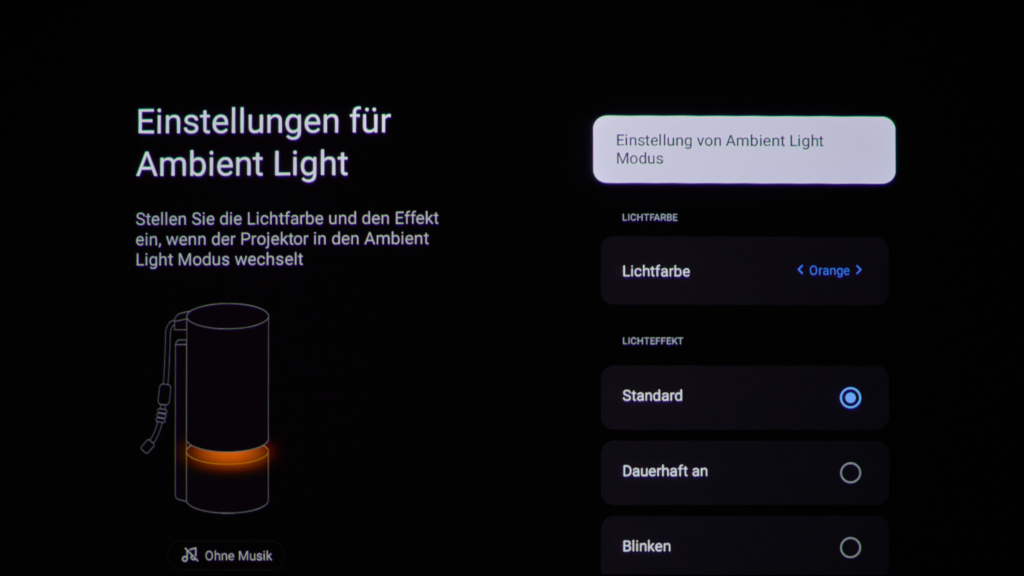 Xgimi MoGo 3 Pro Ambient Light