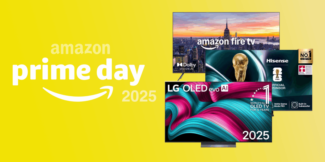 Die besten Deals fuer 65 Zoll TVs am Prime Day
