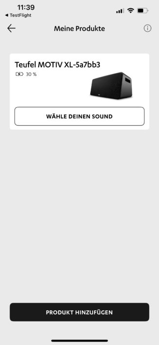 Produkt hinzufügen