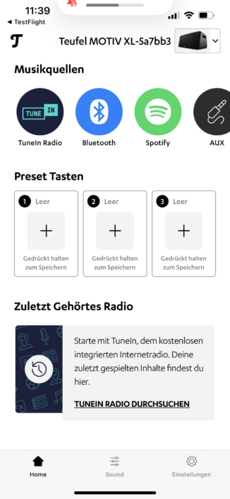 Startseite App
