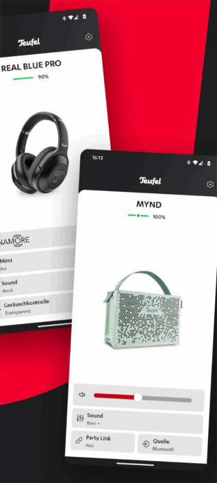 Teufel Rockster Neo App