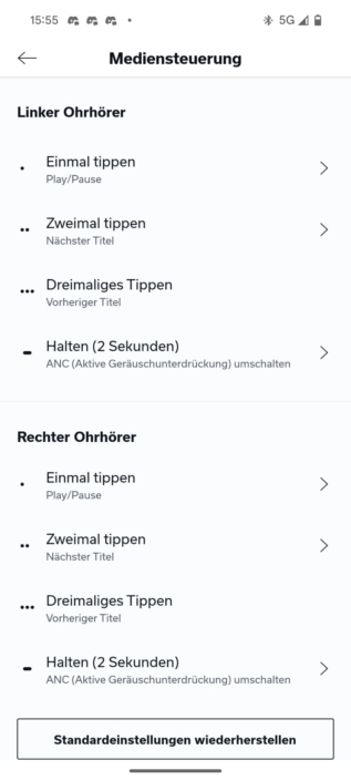 Denon AH-C840NCW – App Screenshot