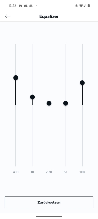 Denon AH-C840NCW – App Screenshot
