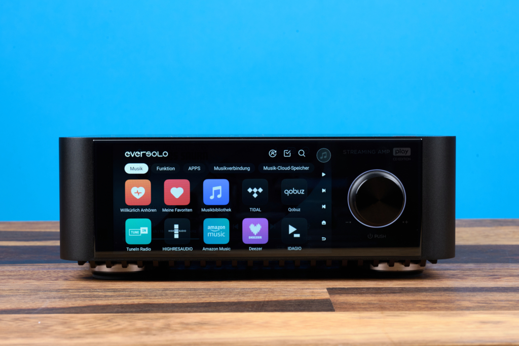 Eversolo Play CD Edition im Test – Display