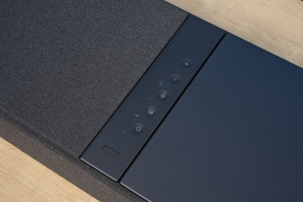 Bedienelemente Oberfläche Soundbar
