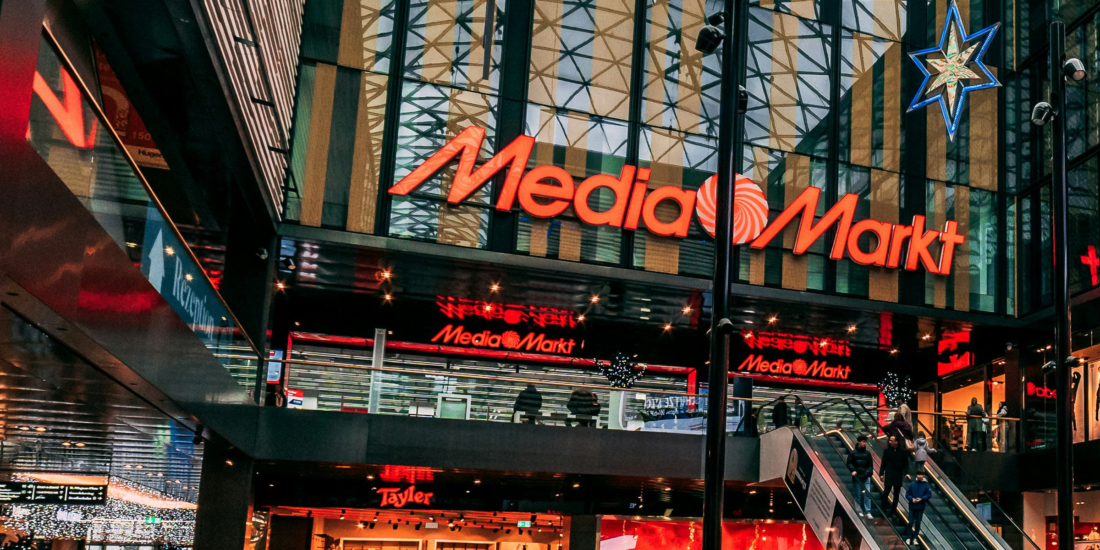 MediaMarkt ist in großen Einkaufszentren gut vertreten.
