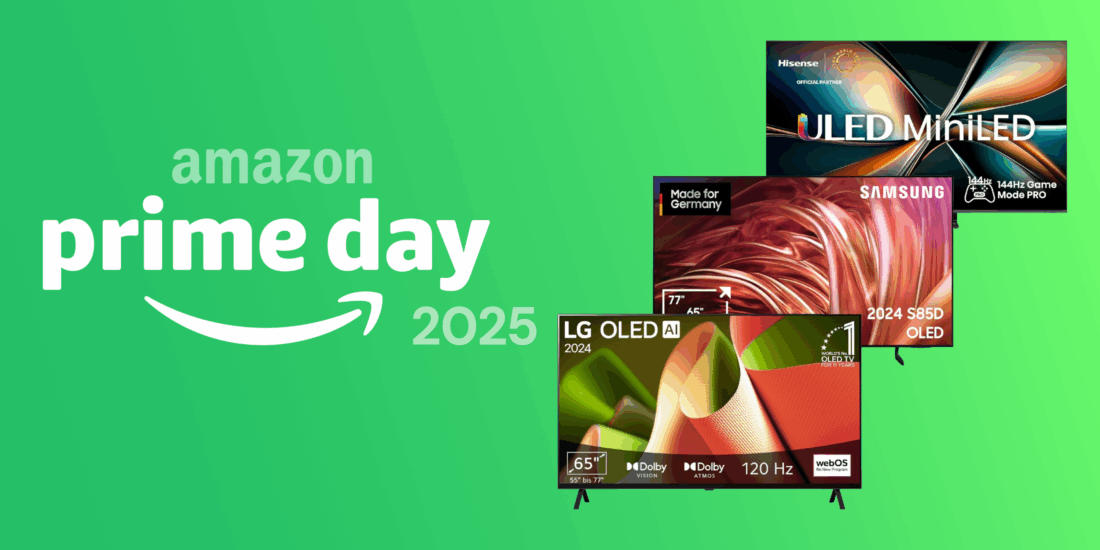Günstige Fernseher zum Prime Day: Die 5 besten Angebote unter 1.000 Euro