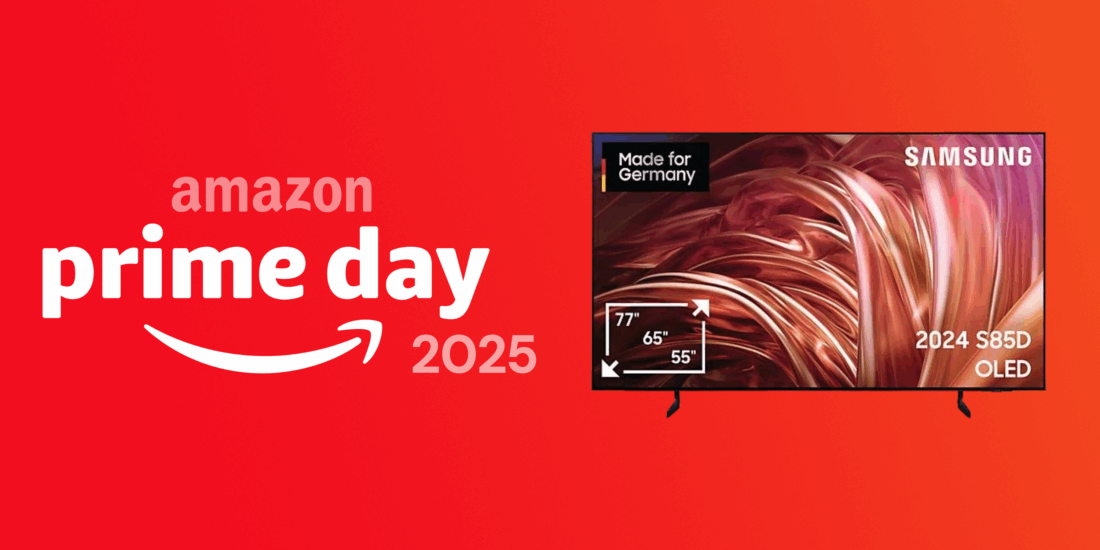 Samsung-OLED zum Prime Day krass reduziert – 55 Zoll-TV fast 50 Prozent günstiger