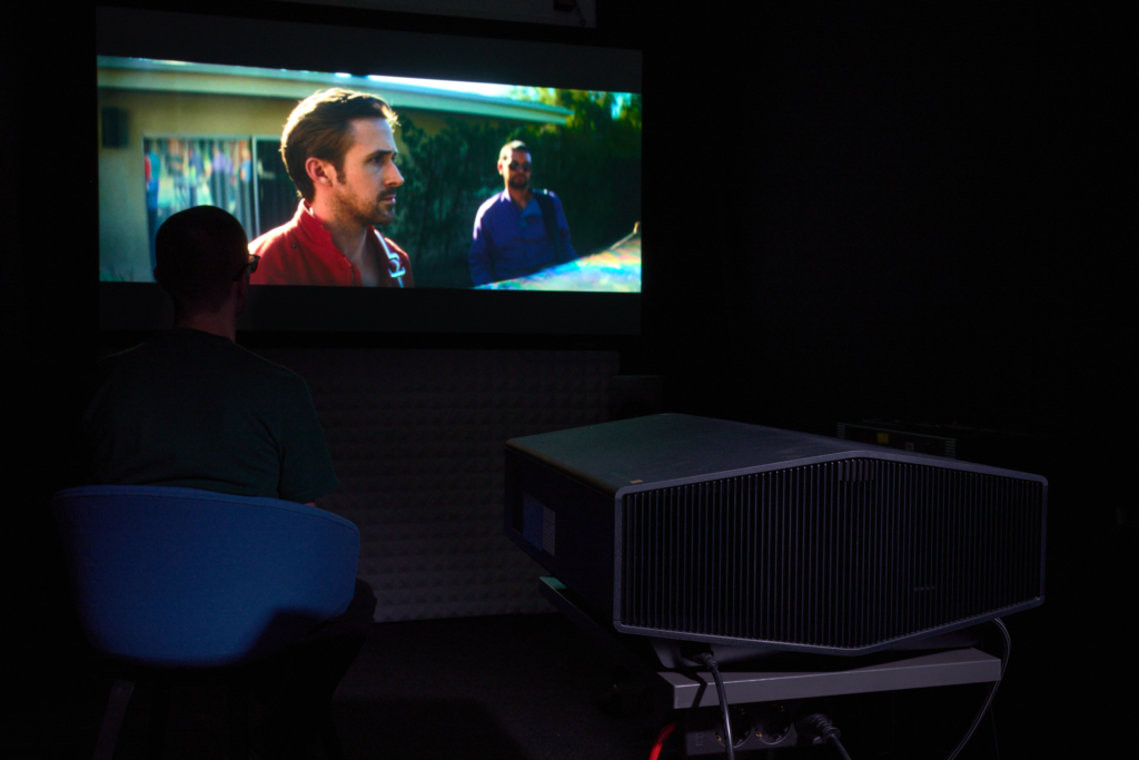 Testsituation Sony Bravia Projector 8