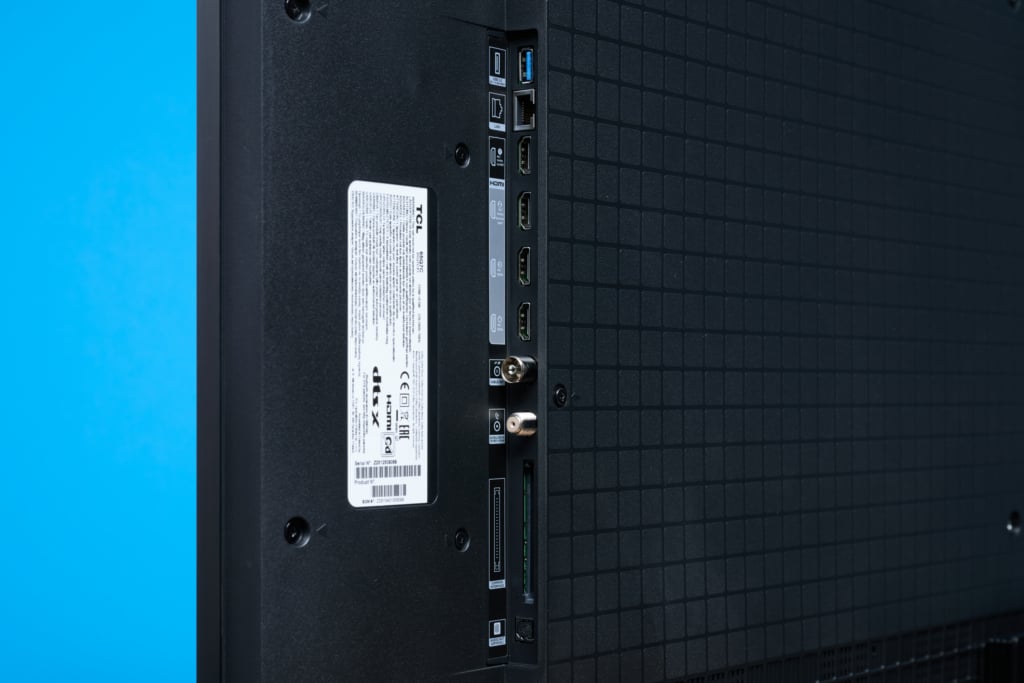TCL C7K Anschlüsse