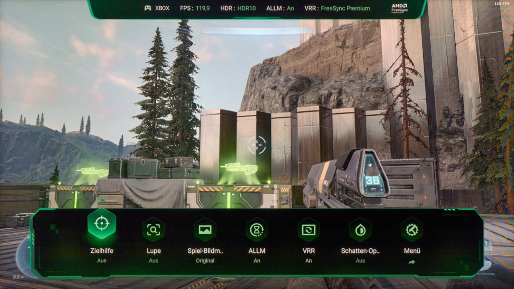 Halo Infinite auf dem TCL C7k