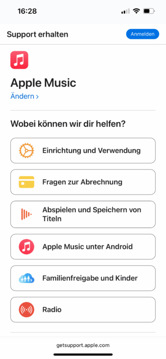 Apple Support Apple Music