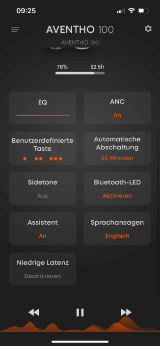 Beyerdynamic Aventho 100 im Test – Screenshot