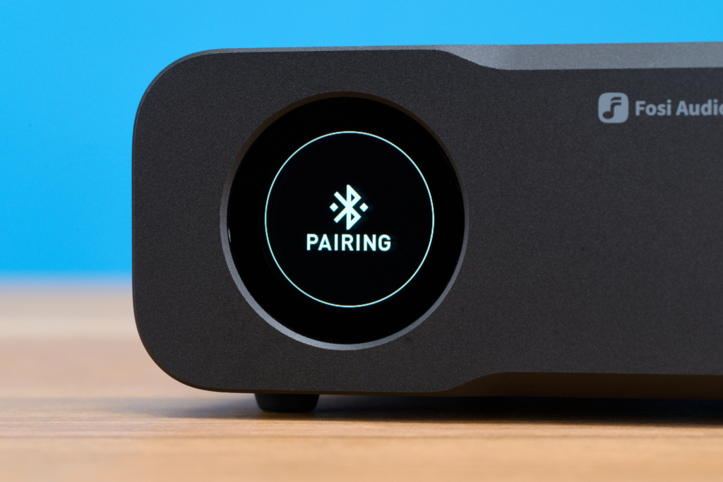 Fosi Audio ZD3 – Bluetooth auf dem Display