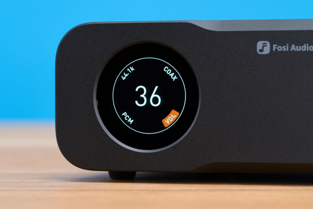 Fosi Audio ZD3 – Volumen auf dem Display