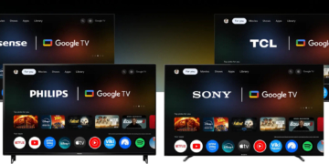 Google TV kommt bei Marken wie TCL, Philips und Sony zum Einsatz.