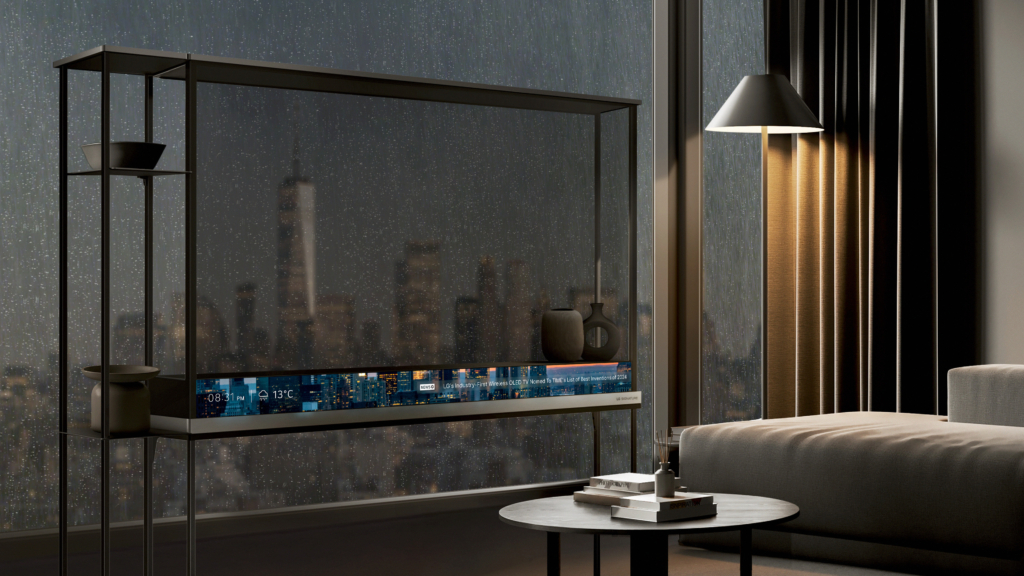 Der LG Signature OLED T verfügt zweifellos über ein edles Design. 