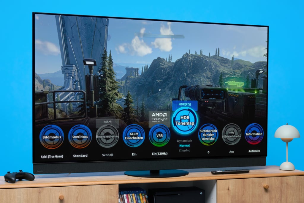 Gaming-Schnellmenü Panasonic Z95B