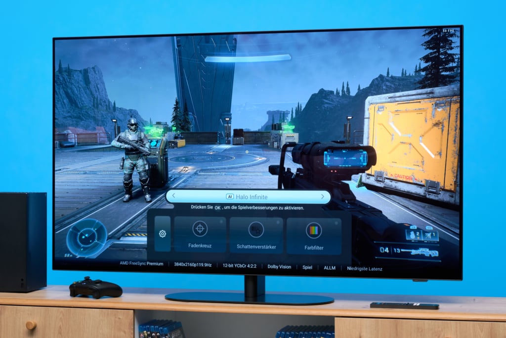 Gaming-Schnellmenü Philips OLED810