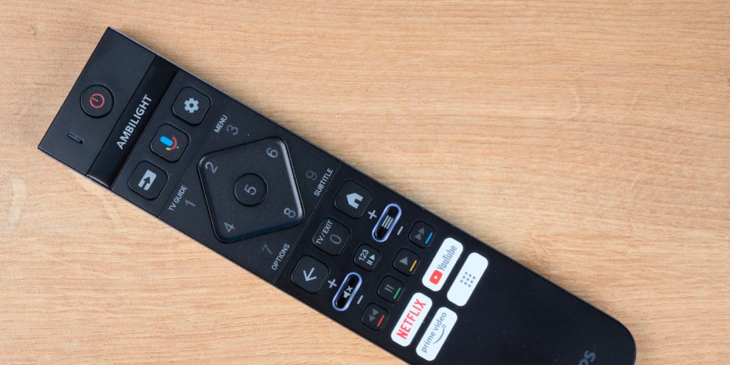 Fernbedienung beleuchtet Philips OLED810