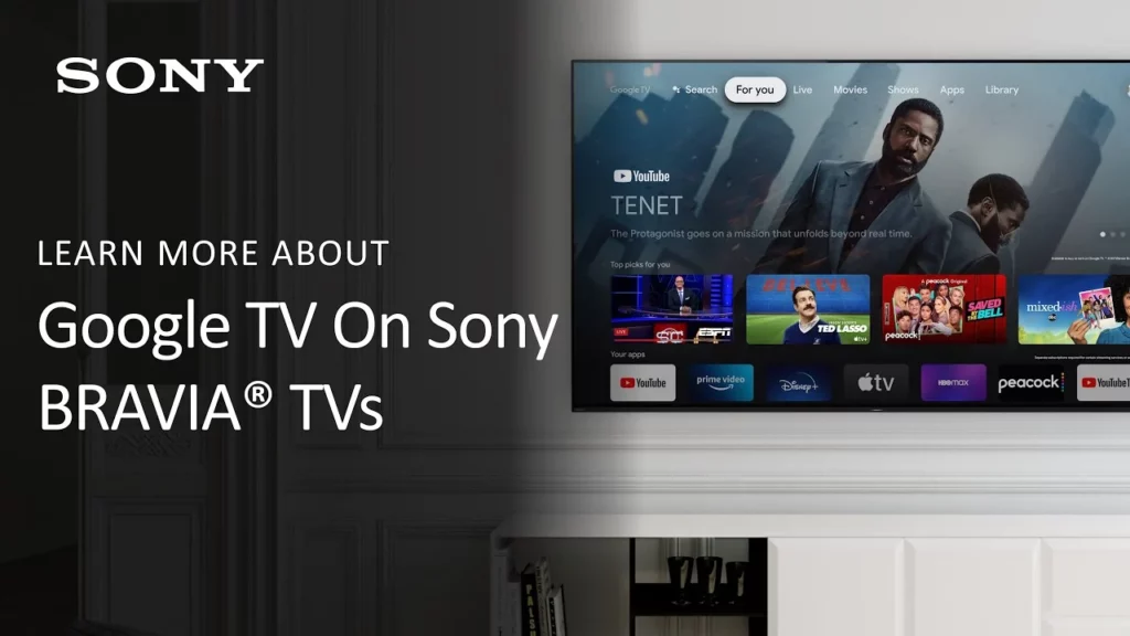 Sony ist einer der prominentesten Unterstützer von Google TV.